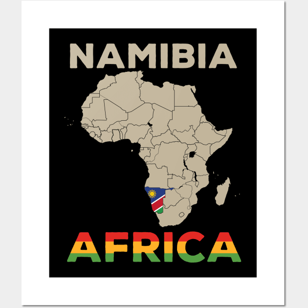 Namibia-Africa Wall Art by Cuteepi